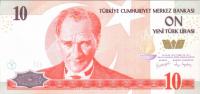 Gallery image for Turkey p218: 10 New Lira